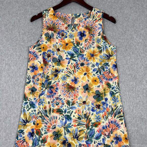 RipSkirt Hawaii Floral Fleur Sleeveless Midi Dress Size XS - Picture 2 of 12